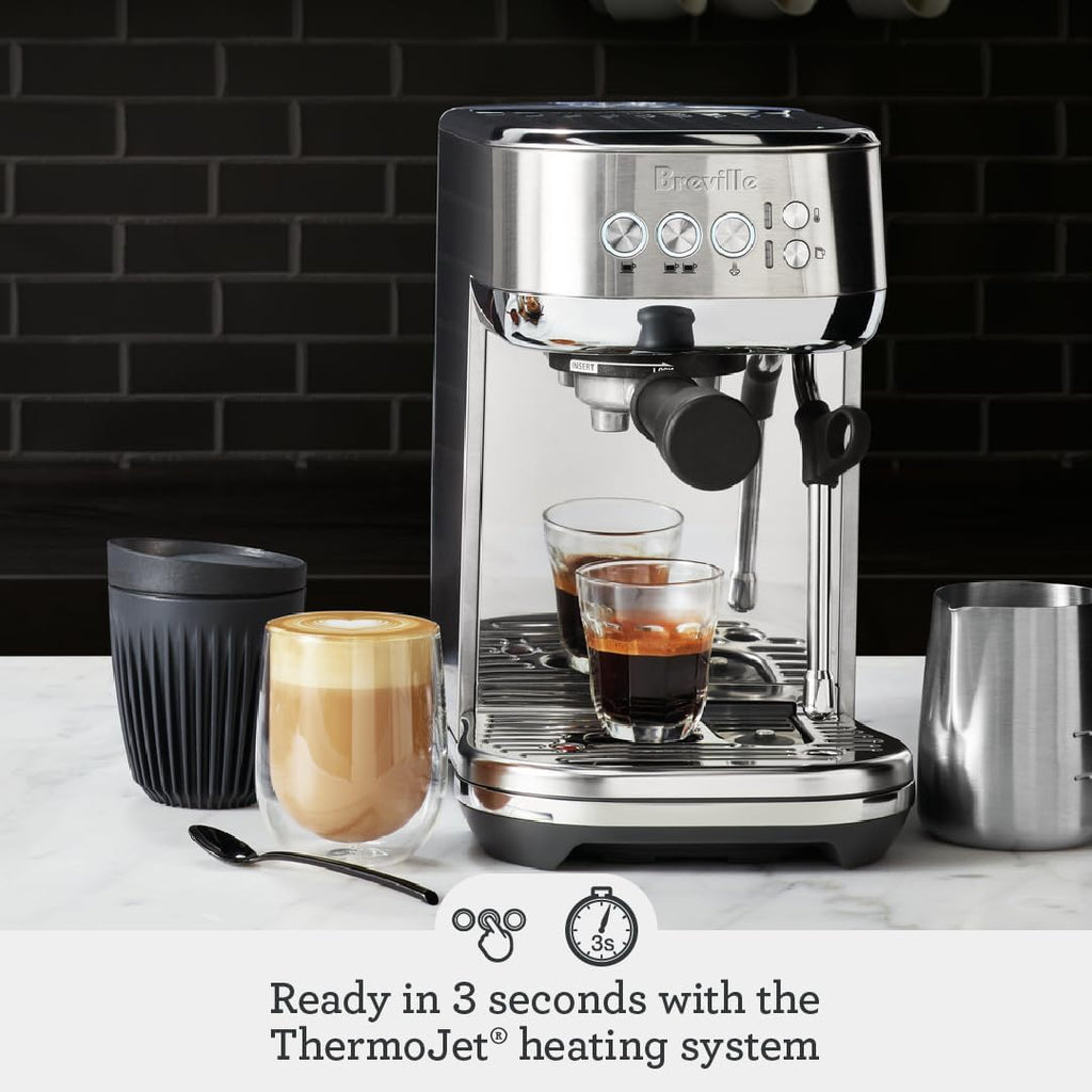 Espresso Machine, Brushed Stainless Steel J516