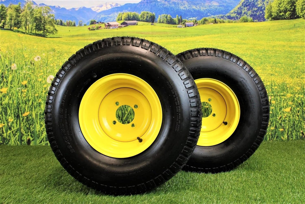 22x9.50-10 Lawn Mower Turf Tires & Wheels, 4 Ply, Set of 2 C5604
