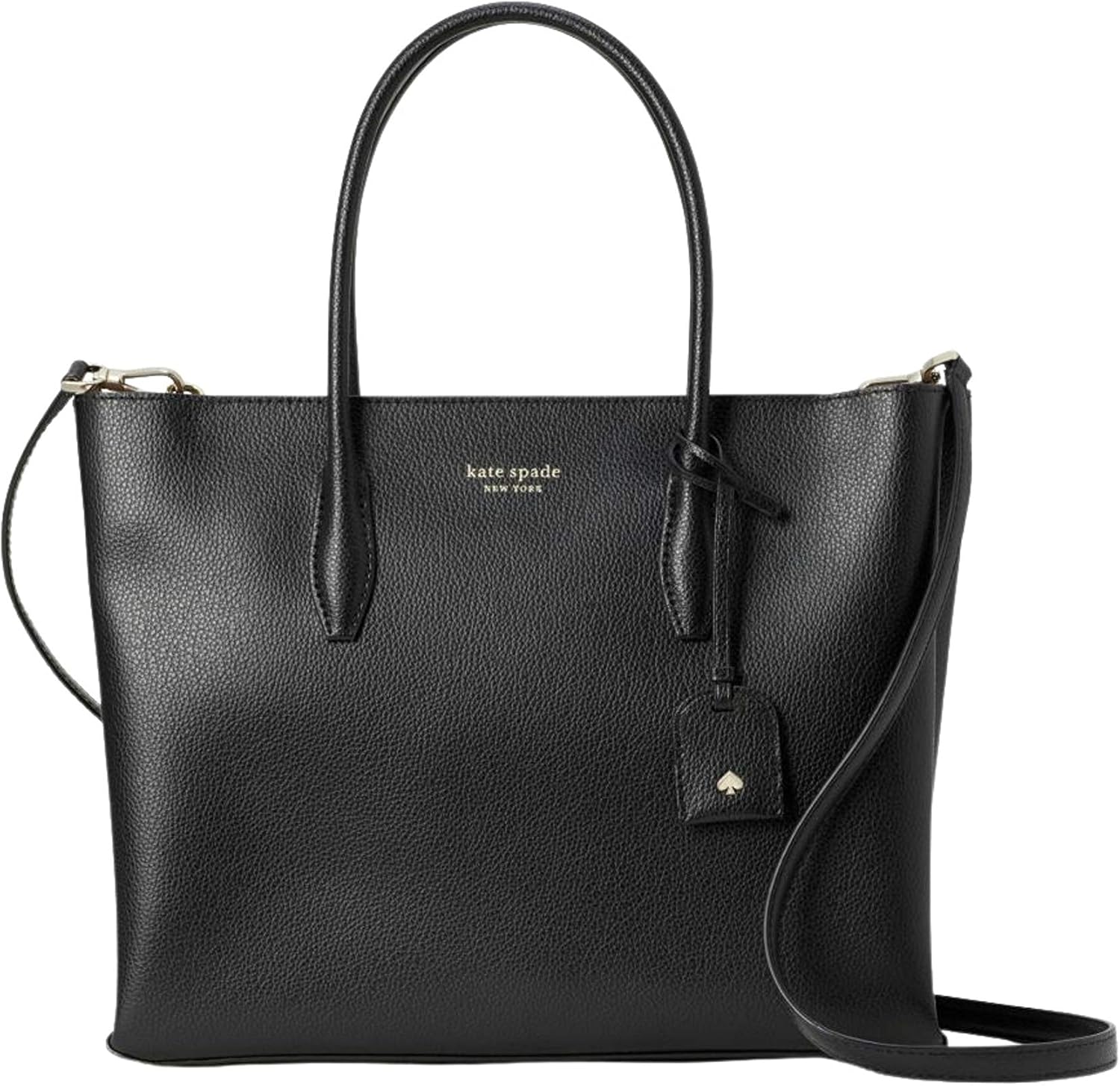 Kate Spade Handbag Women's Eva Medium Zip Top Satchel Black