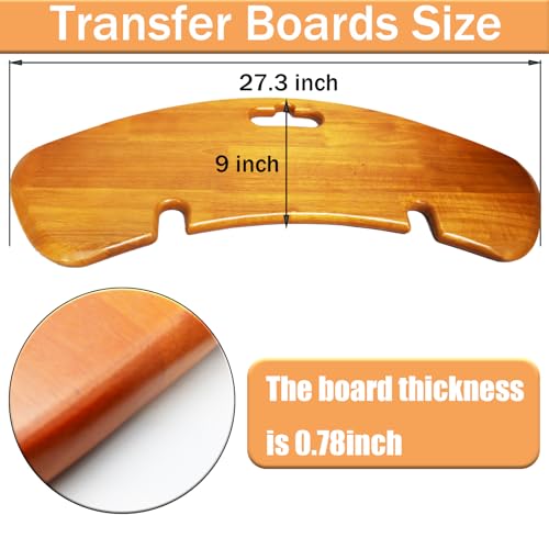Slide Transfer Board for Patient Wheelchair to Bed, Couch, Toilet, Car S982052