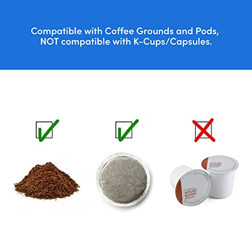 Personal Single-Serve Compact Coffee Maker with Stainless Steel Travel Mug M5801