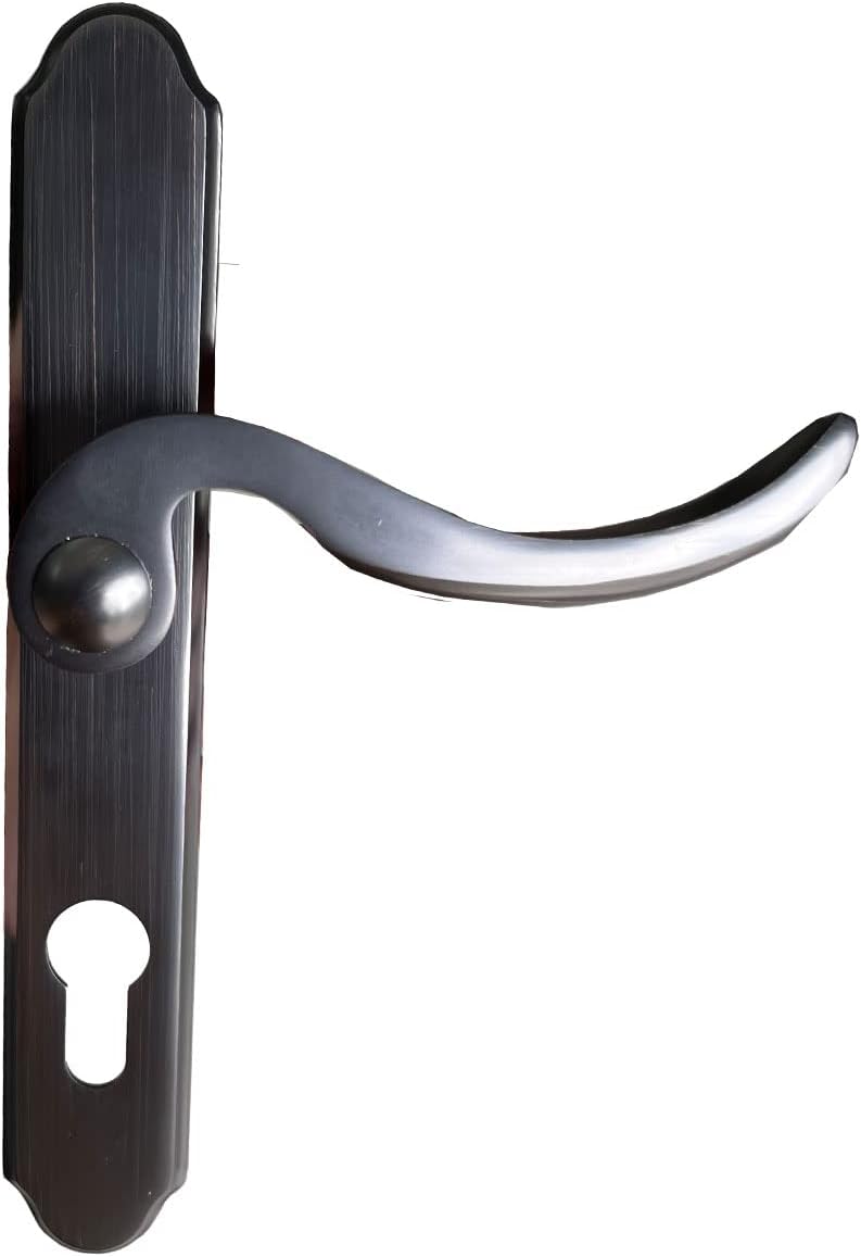 Brushed Dark Bronze Mortise Lock Set for Exterior Doors Y617