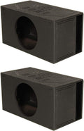 Q Power QBOMB15VL Single 15" Vented Ported Subwoofer Sub Box Enclosure (2 Pack)