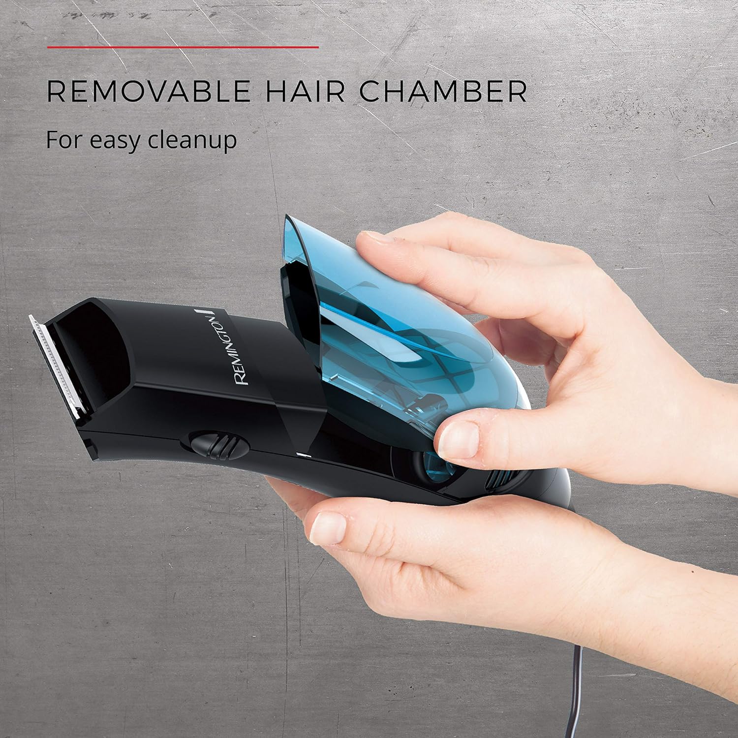 Men's Vacuum Haircut Kit with Beard Trimmer, 18 Pieces M639