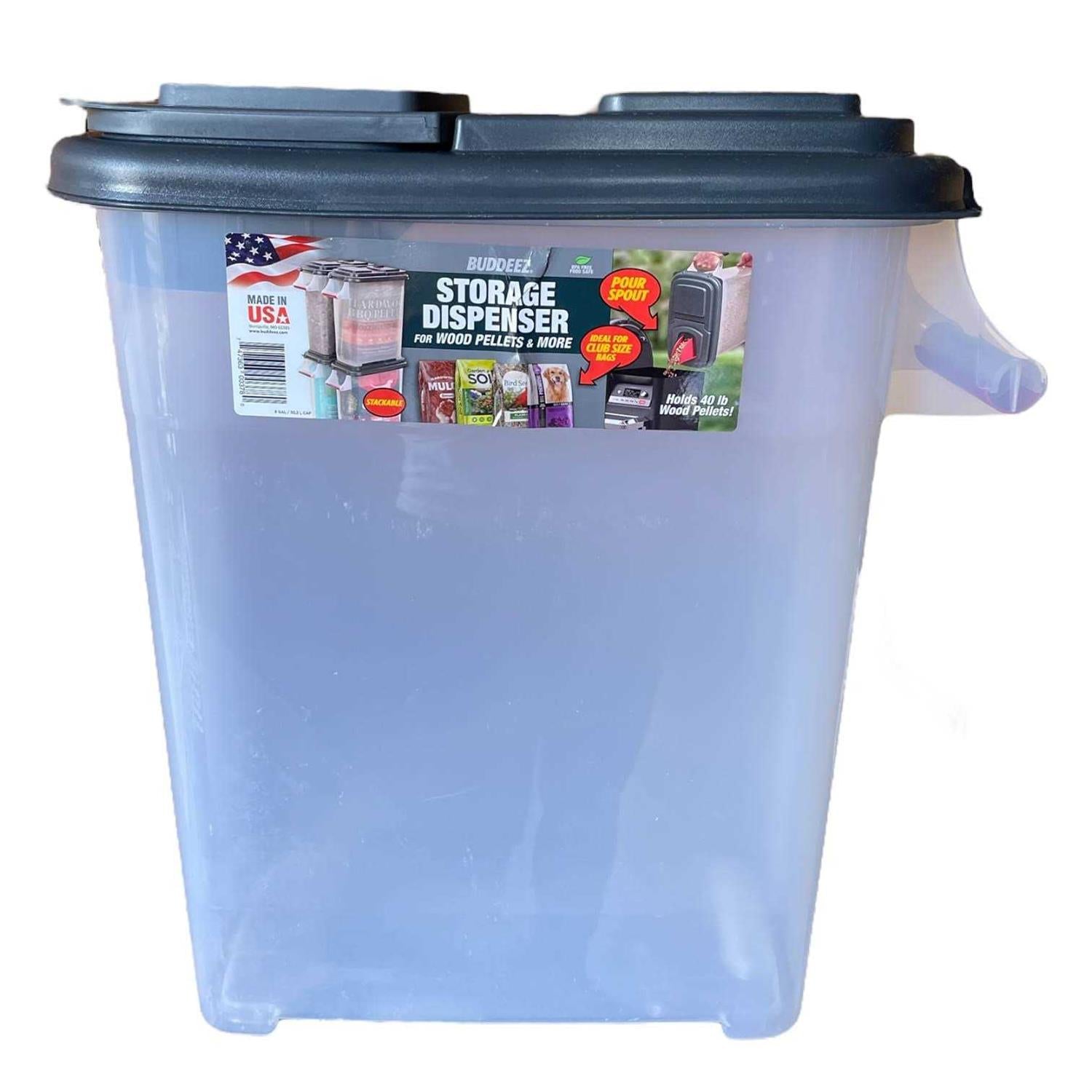 Wood Dispenser Pellet Storage G6103