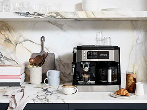 All-in-One Coffee Maker & Espresso Machine with Milk Frother, 10-Cup S988926