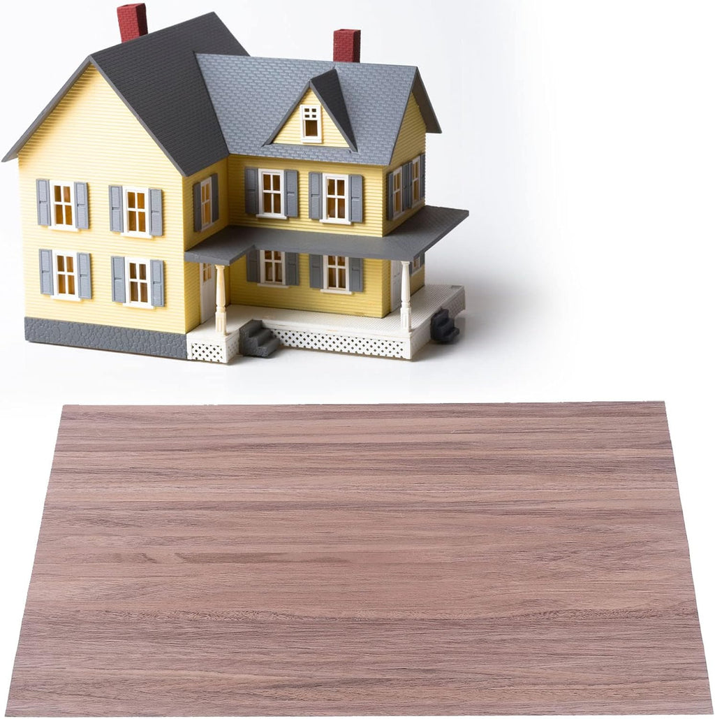 Pine Wood Bark Miniature Floorboard for 1:12 Dollhouse Decoration I668