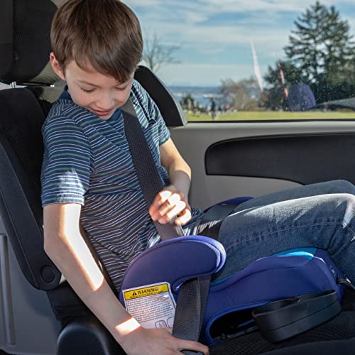 Booster Car Seat, 2-Pack, Dual Latch Connectors, Lightweight, Black E470