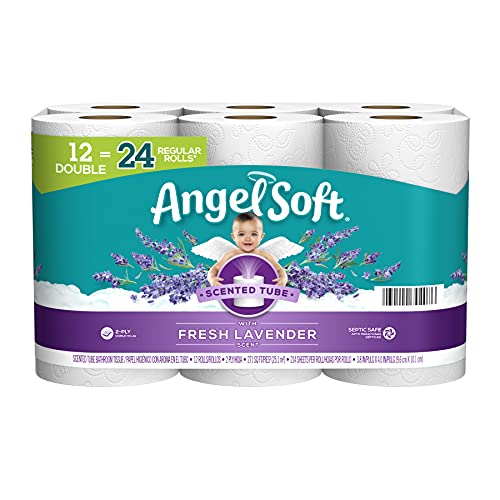 Angel Soft, Toilet Paper, 12 Mega Rolls, 12 Rolls