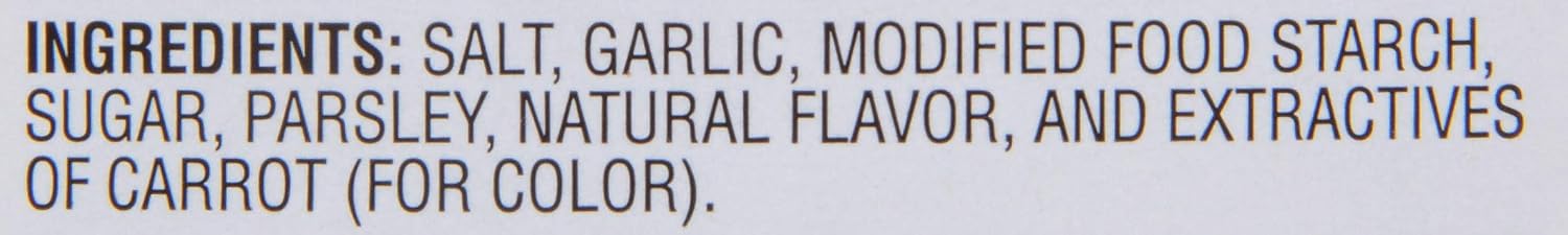 Coarse Ground Garlic Salt with Parsley, 33 oz T64183