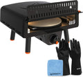 Blackstone Leggero Pizza Oven, Portable Outdoor Electric Pizza Oven with 13" Rotating Cordierite Stone, Wholesalehome Gloves and Cloth Included