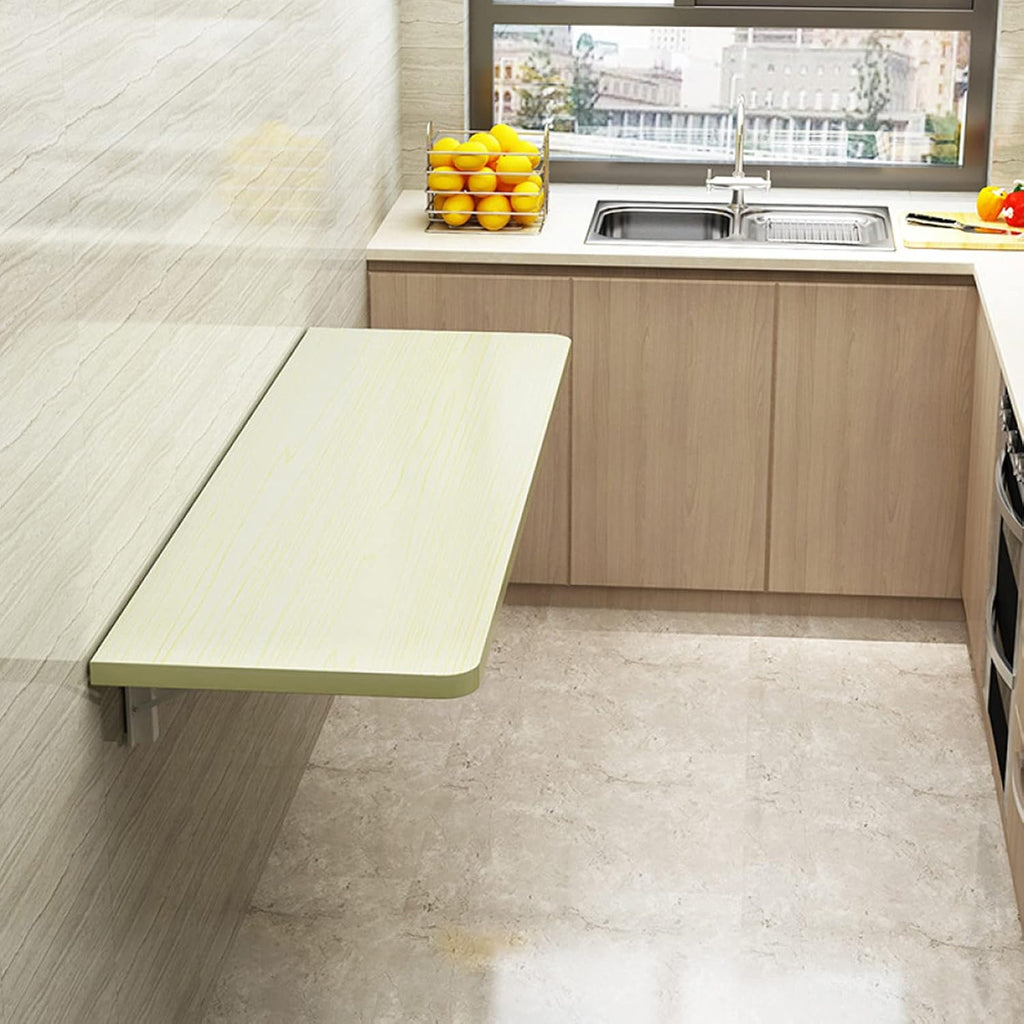 Wall Mounted,Wall Mounted Fold Down Desk for Small Saving Spaces,for Laundry Room,Dining,Room,Study,Kitchen,Bar,B-90cm Fashionable