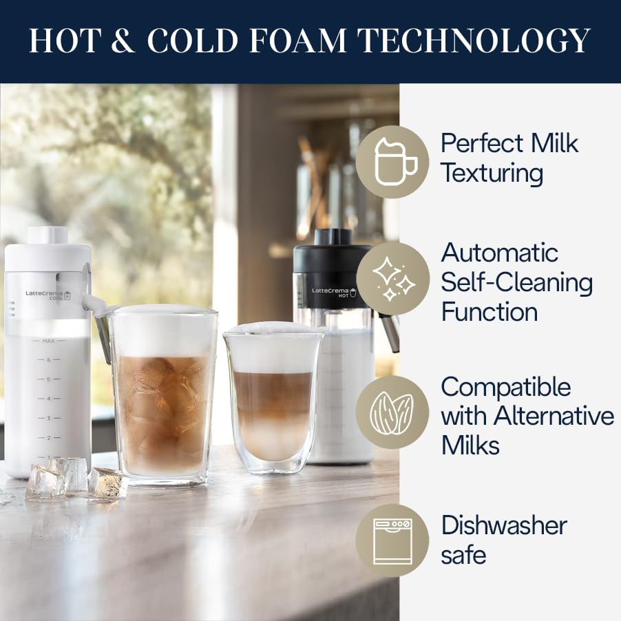 Espresso Machine with Cold Brew and Milk Frother E75543