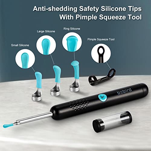 Ear Wax Removal Tool Camera with 1080P HD Wireless Otoscope X7065