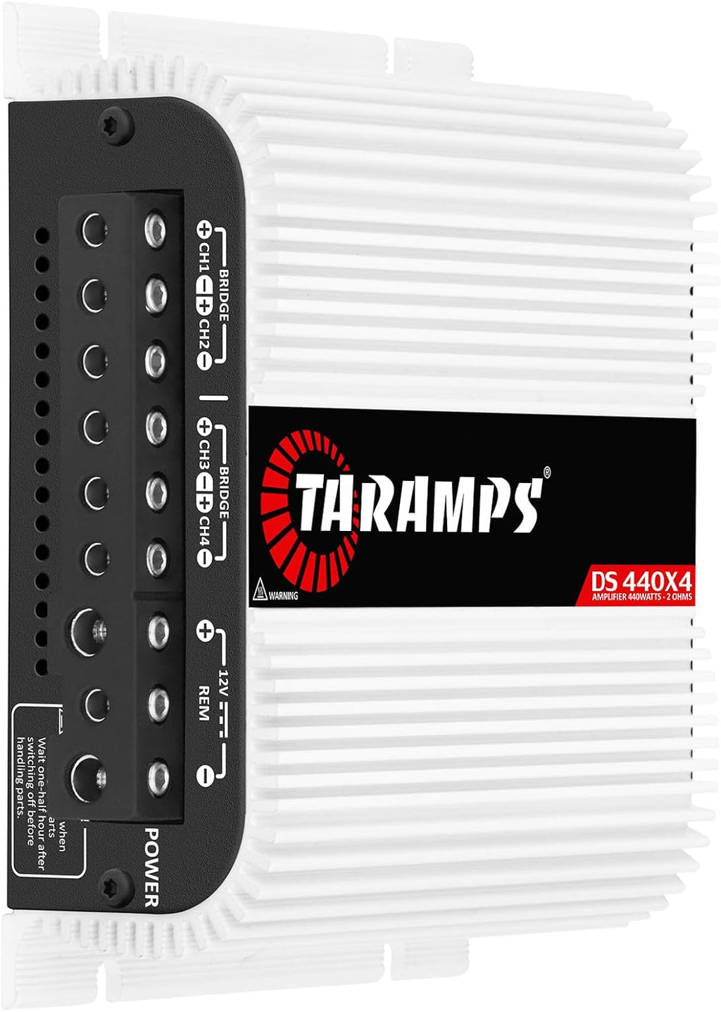 Compact 4 Channel 440 Watt Amplifier B525