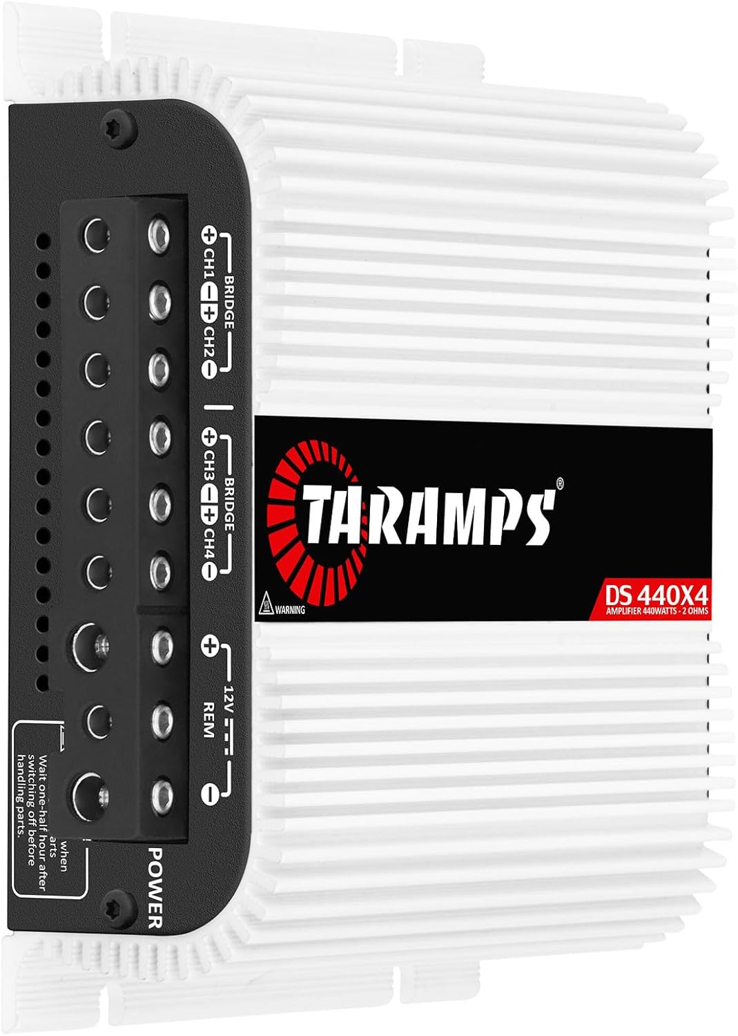 Compact 4 Channel 440 Watt Amplifier B525