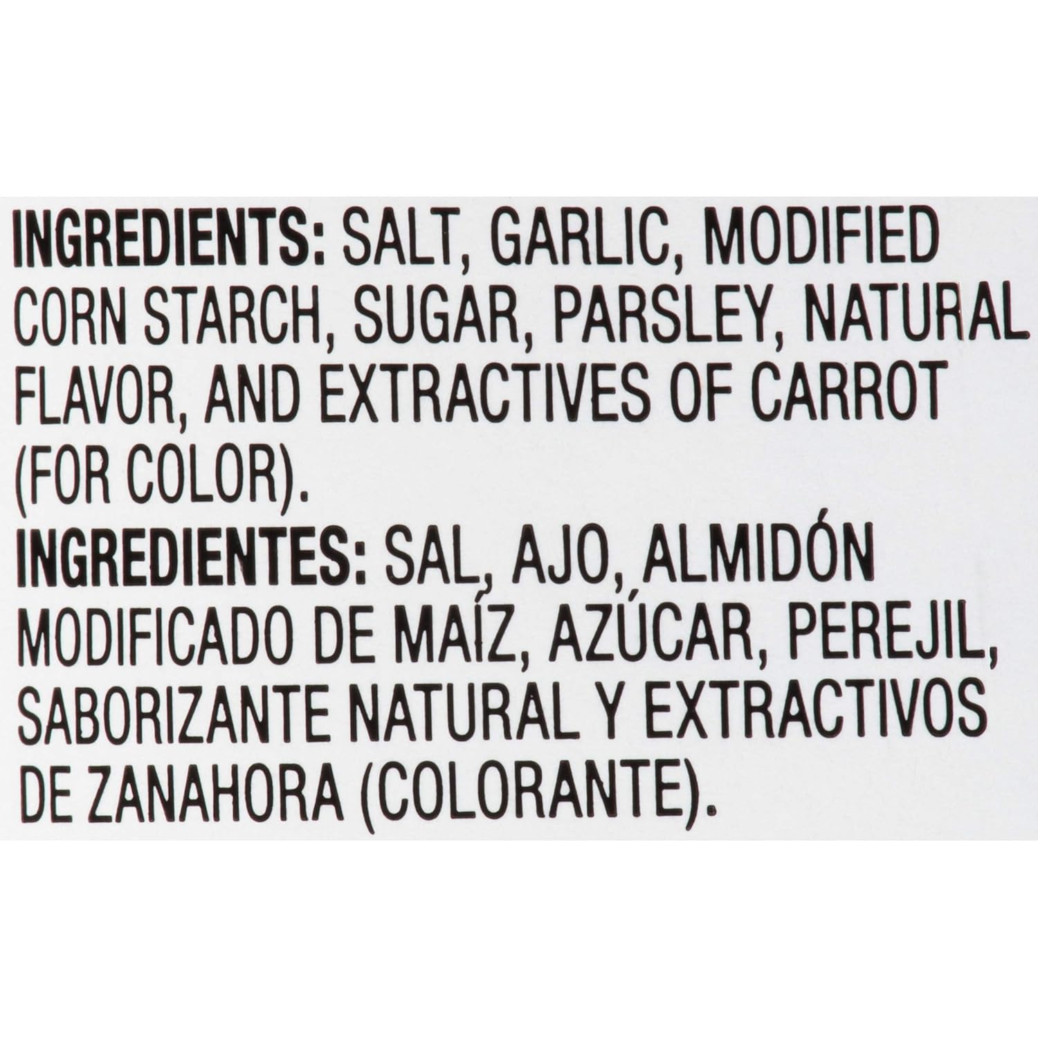Coarse Ground Garlic Salt with Parsley, 11 Oz G168