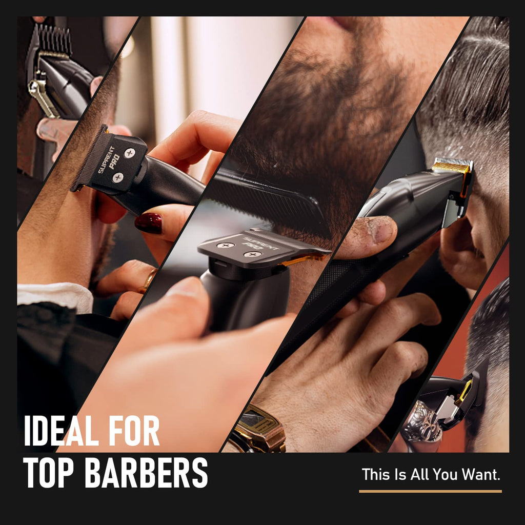 Hair Clippers for Men, USB-C Rechargeable Cordless Barber Trimmer with LED Display S937