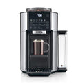 De'Longhi TrueBrew Drip Coffee Maker, Built in Grinder, Single Serve, 8 oz to 24 oz with 40 oz Carafe, Hot or Iced Coffee, Stainless,CAM51035M, Silver/Black