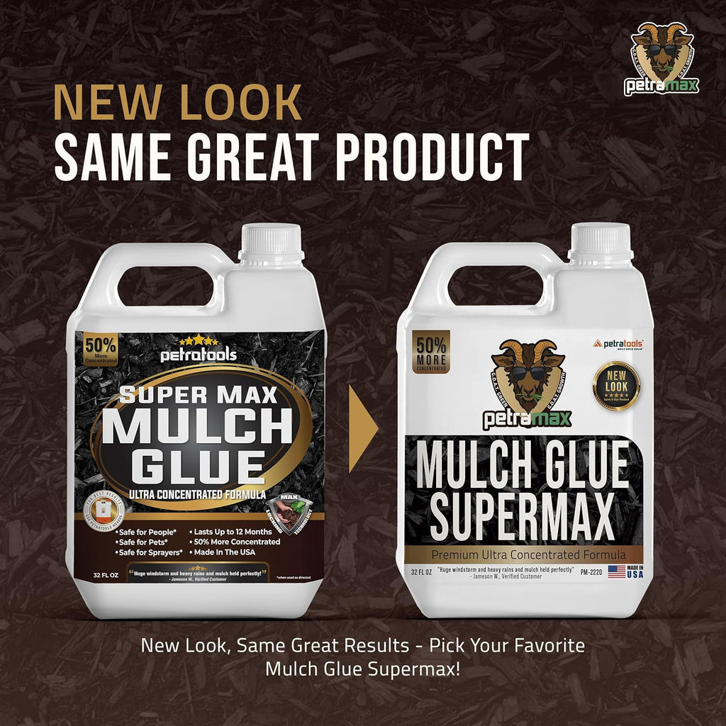 Mulch Glue for Landscape Gravel Stabilizer, 32 Oz C832