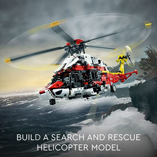 Airbus H175 Rescue Helicopter Building Toy Set for Kids Ages 11+ (2,001 Pieces) T23591