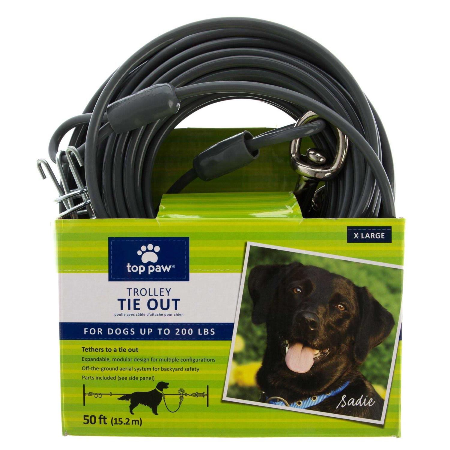Top Paw Trolley Dog Tie Out - Pet Supplies online store