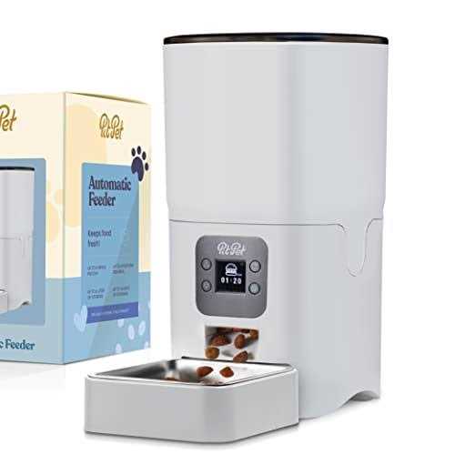 Automatic Cat Feeder with LCD Screen and Portion Control Y574318