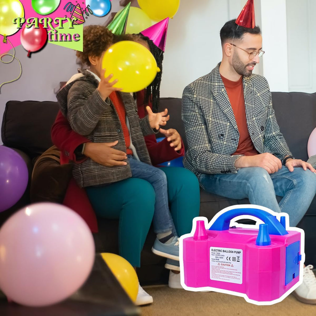 Portable Electric Balloon Pump with 2 Modes, Inflator for Party Decoration C170956