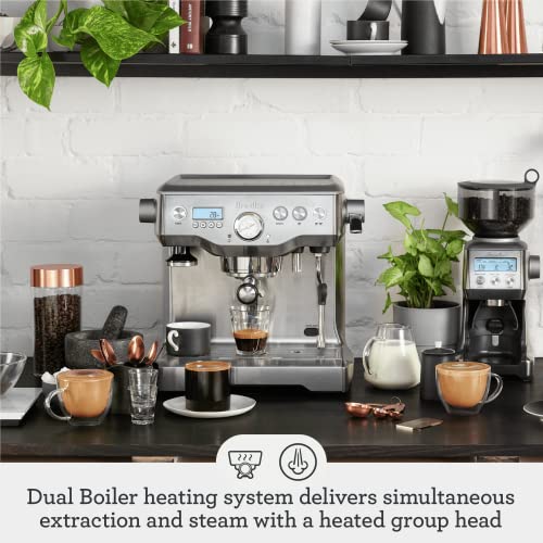 Dual Boiler Espresso Machine, Brushed Stainless Steel V1887