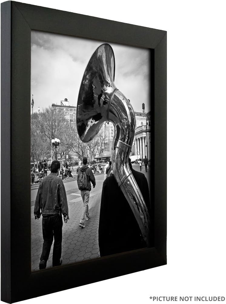20 by 30-Inch Picture Frame, Smooth Finish, Matte Black S843470