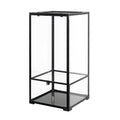 Repti-zoo Reptile Knock Down Glass Terrarium with Double Hinge Door 18 x 18 x 36 - Pet Supplies online store
