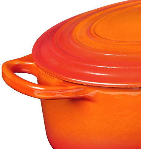 Enameled Cast Iron Oval Dutch Oven, 2.75 qt. C23248