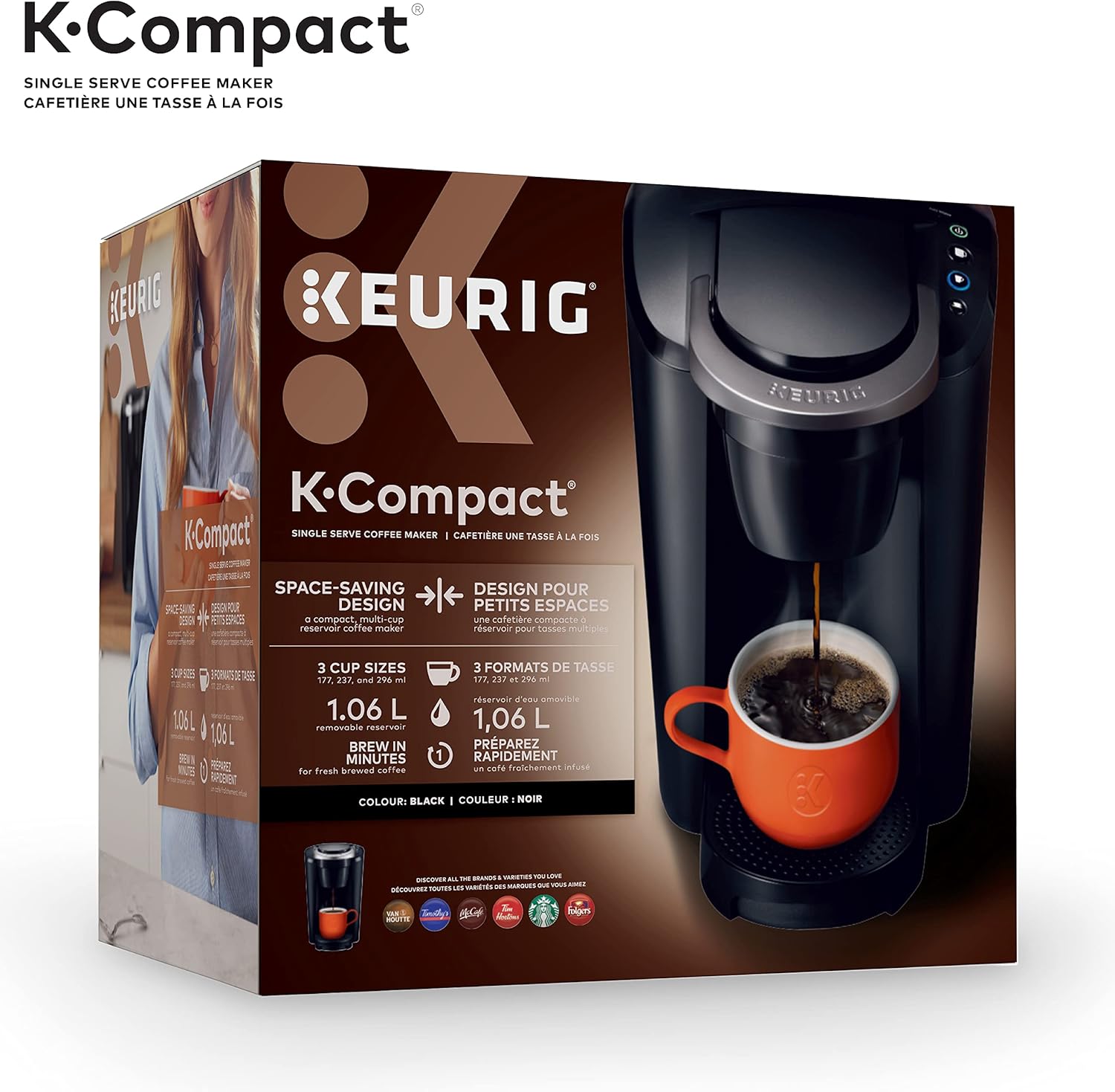 Single Serve Coffee Maker, 3 cups L7905
