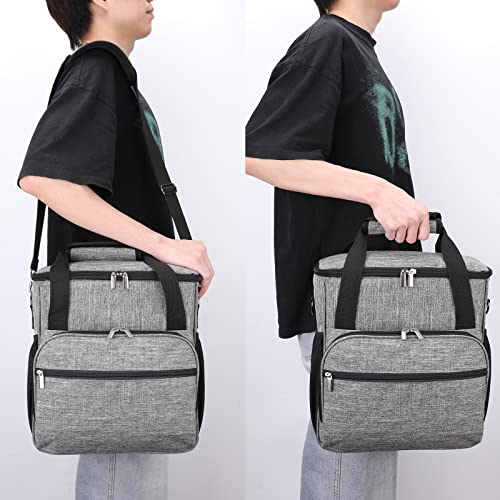 Coffee Maker Carrying Bag for Travel, Grey L2481