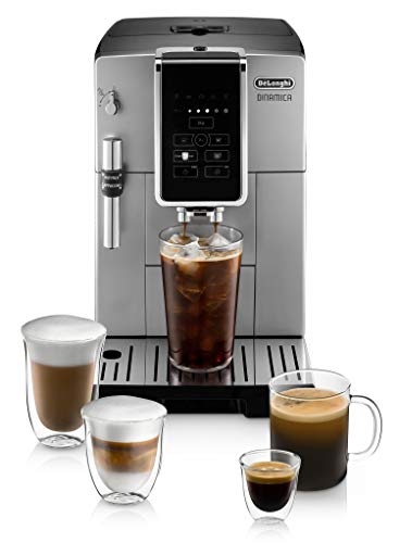 Fully Automatic Coffee and Espresso Machine with Adjustable Frother, Stainless Steel I71639