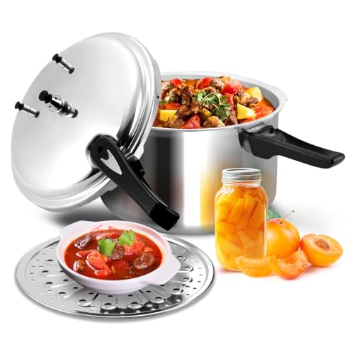 12 Quart Pressure Cooker with Cooking Rack B2228
