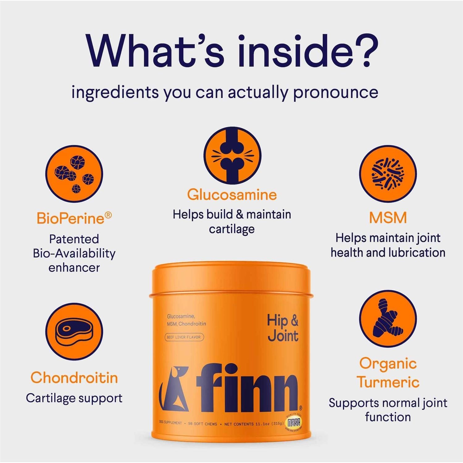 Hip & Joint Supplement for Dogs W694623