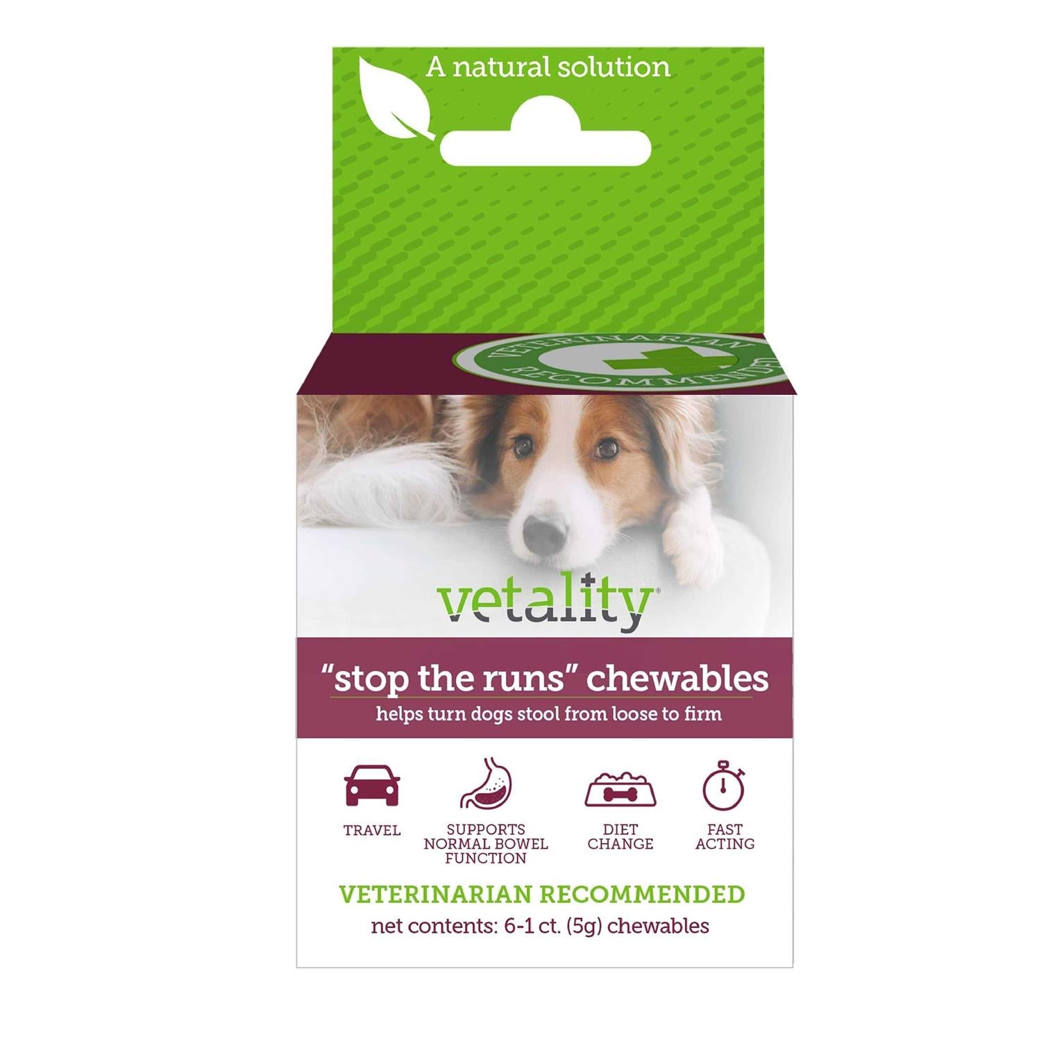 Stop the Runs Chewables for Dogs S5321