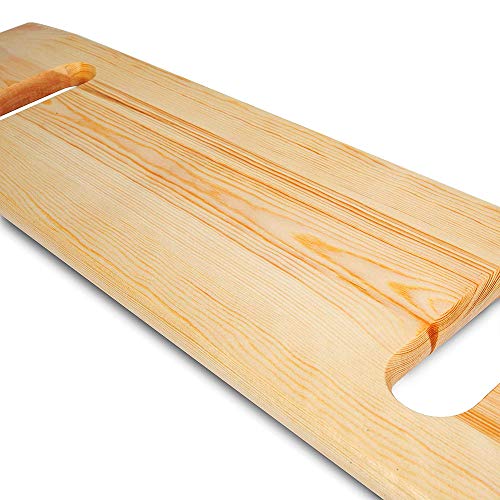 Transfer Board for Patient and Senior Slide Transfers, Heavy-Duty Wood, Holds 440 lbs B5135