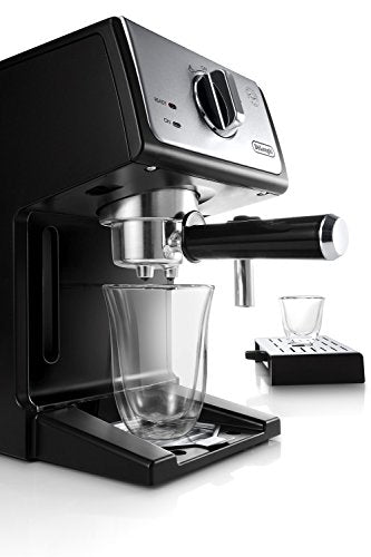 Espresso Cappuccino Maker with Manual Frother, Black F191840