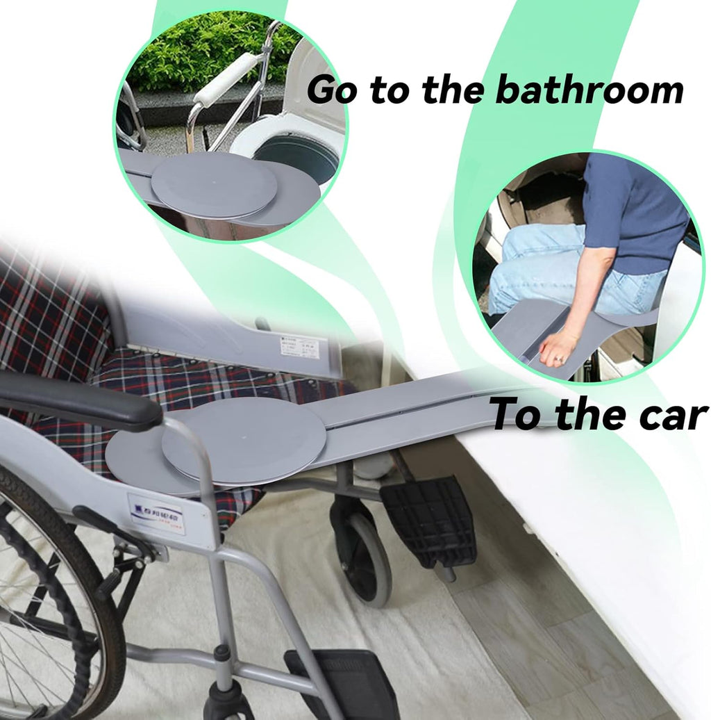 Sliding Board to Wheelchair Transfer for Disabled Patient, Gray R621