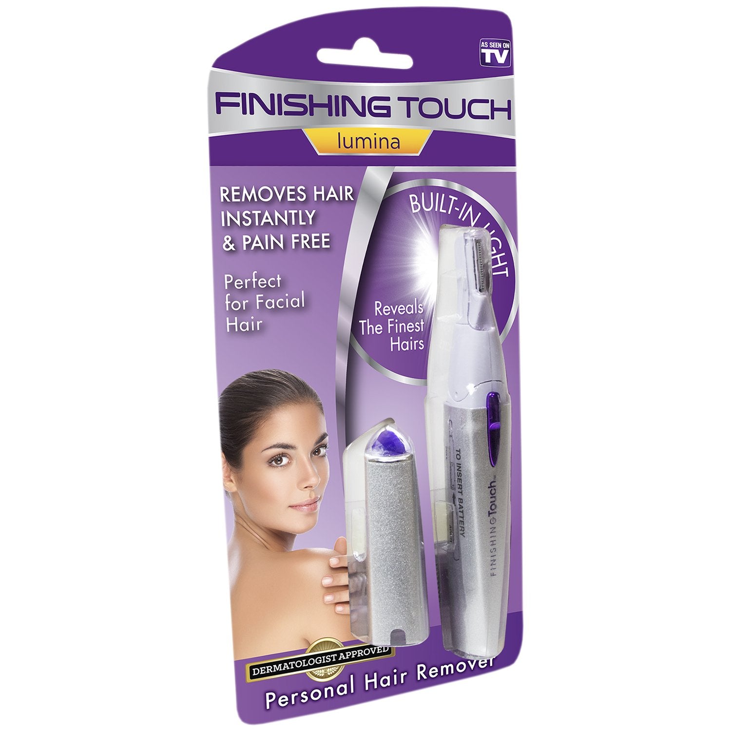 Lighted Hair Remover with Pivoting Head H2895