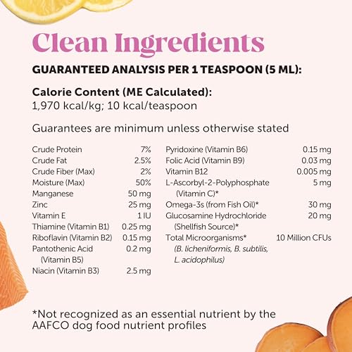 Multivitamin Dog Supplement with Glucosamine, Probiotics & Omega Fish Oil I102353