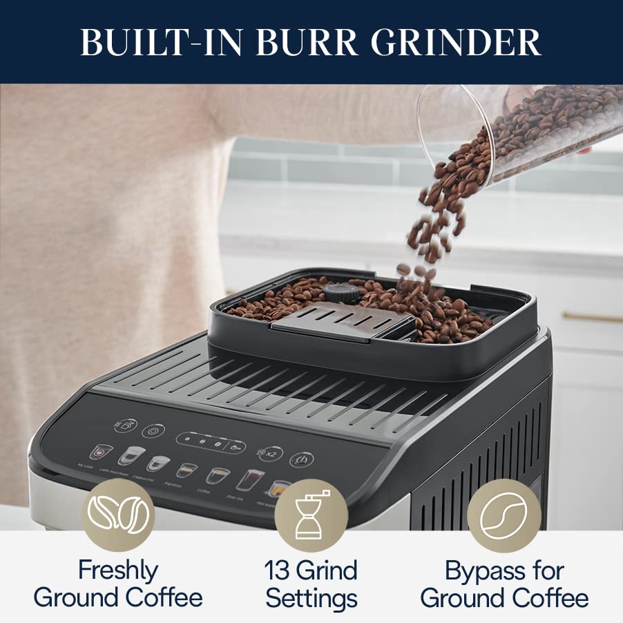 Bean to Cup Espresso and Cappuccino Machine with Touch Display X100