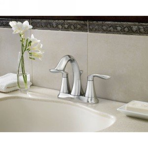 Oil-Rubbed Bronze Two-Handle Centerset Lavatory Faucet with Drain Assembly N506212