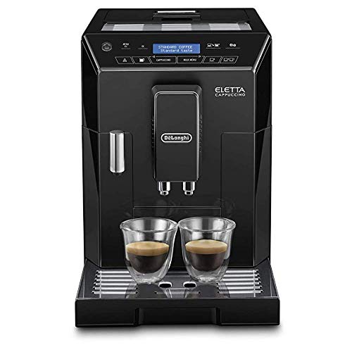 De'Longhi Eletta, Fully Automatic Bean to Cup Coffee Machine, Cappuccino and Espresso Maker, ECAM 44.660.B, 2 liters, Black