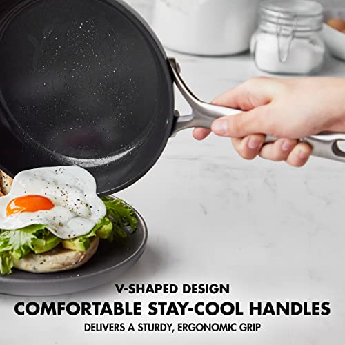 Healthy Ceramic Nonstick 10 Inch Frying Pan Skillet Q8293
