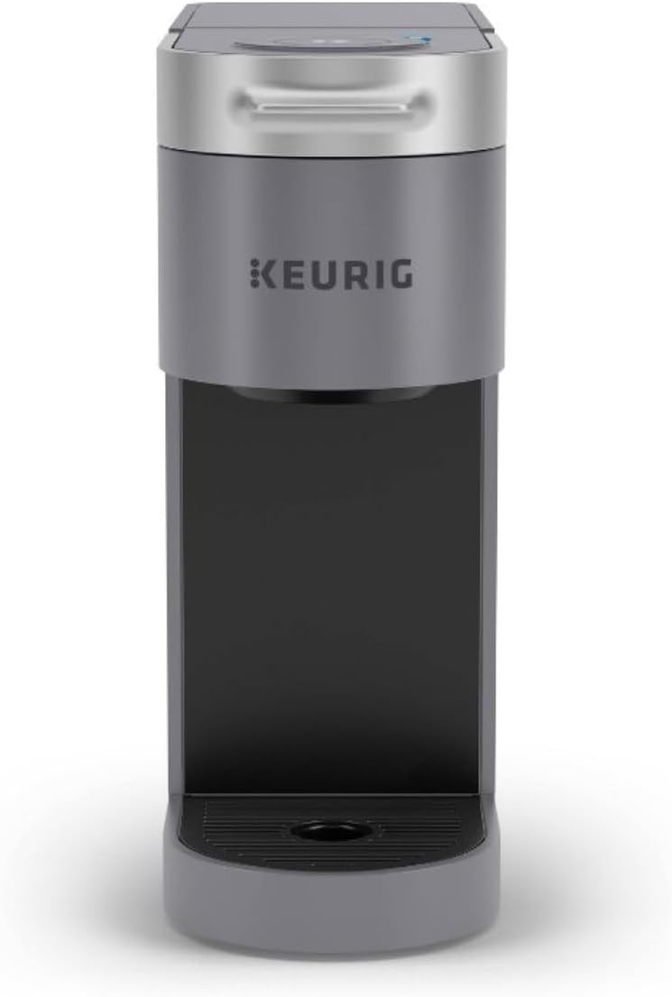 Single Serve Iced Coffee Brewer with 3 Brew Sizes, Space-Saving Design, Bundle with Medium Roast Pods and Cleaning Cups Y752361