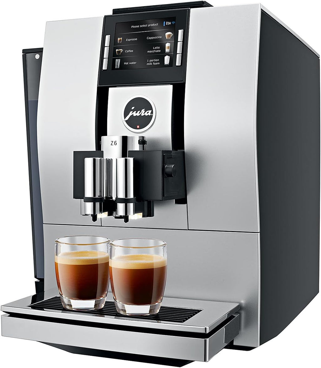 Automatic Coffee Machine, 81 oz, Aluminum U674859
