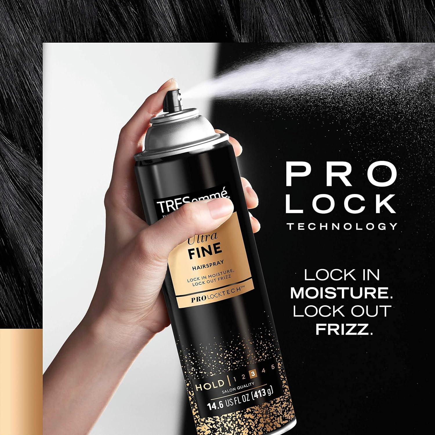 Ultra Fine Hairspray for 24-Hour Frizz Control 14.6 oz V2718